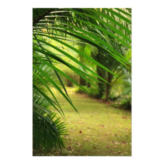 Voetpad Foto Afdruk (Voorkant)