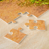 Voetpad in het bospark legpuzzel (Zijkant)