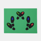 Voetplaatsmat (Jeugdmaat) 18x24 Deurmat (Voorkant)