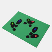 Voetplaatsmat (Jeugdmaat) 18x24 Deurmat (Schuin)