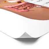 voetreflexologie 12x12 inch poster (Hoek)