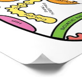 voetreflexologie 14x18 inch poster (Hoek)