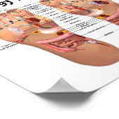 voetreflexologie 8x7" poster (Hoek)