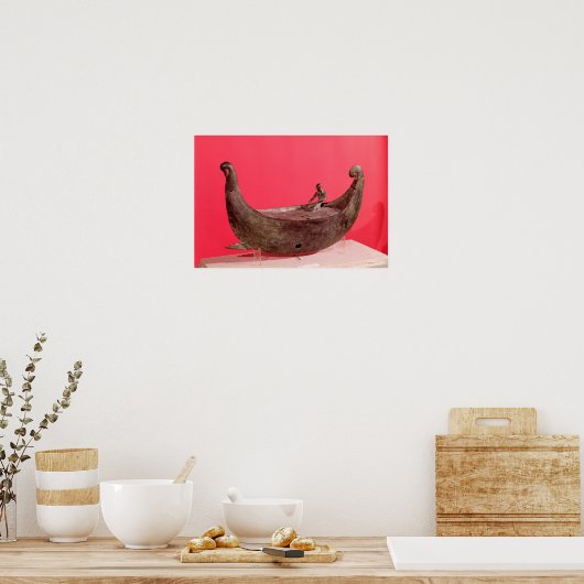 Voetschip Poster (Keuken)