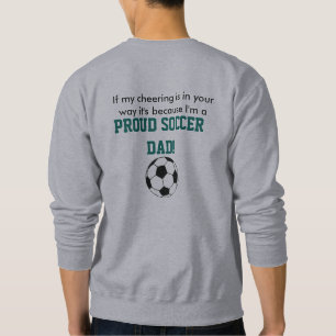 Voetshirt van de voetbalvader trui