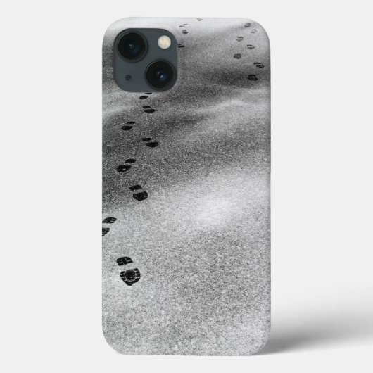 Voetsporen in Sneeuw Case-Mate iPhone Case (Achterkant)