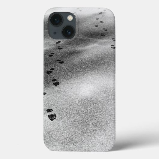Voetsporen in Sneeuw Case-Mate iPhone Case (Achterkant)