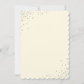 Voetstappen baby shower uitnodiging (Achterkant)