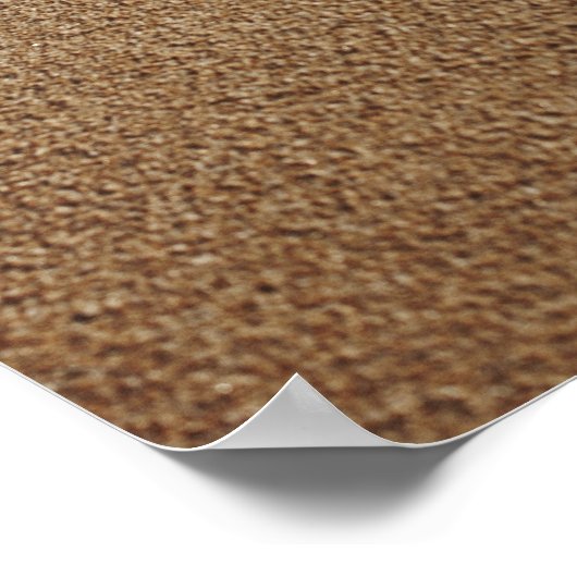 voetstappen in zand poster (Hoek)