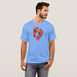 Voetstappen S2 Mannen TShirt - Trini