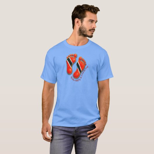 Voetstappen S2 Mannen TShirt - Trini (Voorkant volledig)