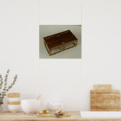 Voetsteen, met ivoorinleg, Nara Poster (Keuken)