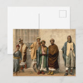 Voetstoffen uit Bethlehem in het Heilige Land Briefkaart (Voorkant / Achterkant)