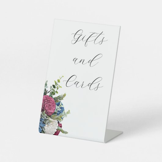 Voetstuk bord reclamebord met voetstuk (Voorkant)