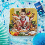 voetstuk papieren bordje (Feest)