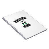 Voettekst en tekst van de voetbalmam notitieboek (Rechterzijde)