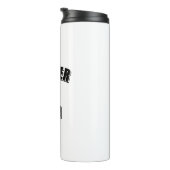 Voettekst en tekst van de voetbalmam thermosbeker (Geroteerd rechts)