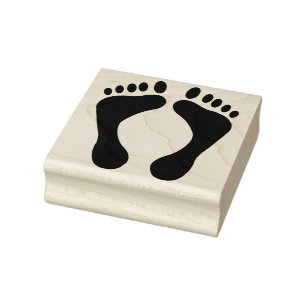 Voettekst Rubberstempel
