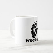 Voettekst voor vrouwen koffiemok (Voorkant links)