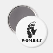 Voettekst voor vrouwen magneet (Voorkant / Achterkant)