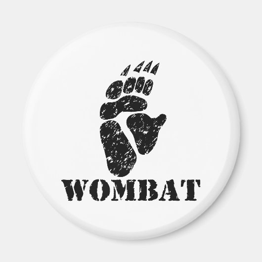 Voettekst voor vrouwen magneet (Voorkant)