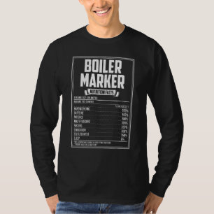 Voettuigmerker Nutrition Facts T-shirt