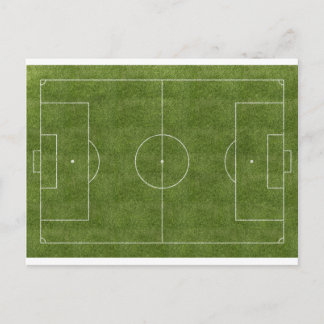 Voetveld Voetbal Briefkaart