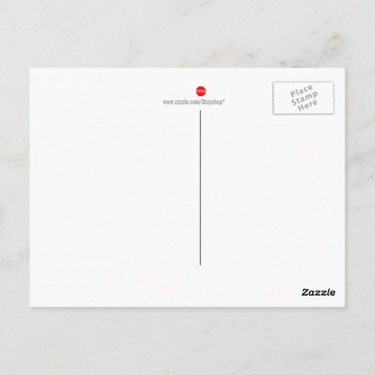 Voetveld Voetbal Briefkaart (Achterkant)