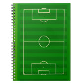 Voetveld Voetbal Notitieboek (Voorkant)