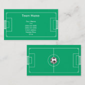 Voetveld Voetbal Visitekaartje (Voorkant / Achterkant)