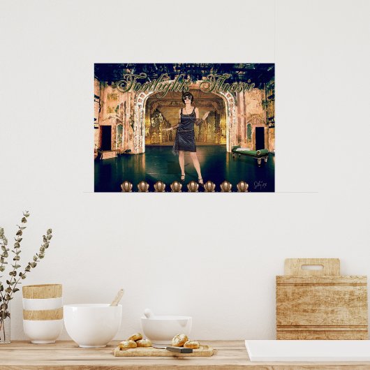 Voetverlichting — Floosie Montage Poster (Keuken)