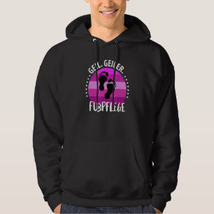 Voetverzorger Diatry Pedicure Foot Podiatry Pod Hoodie