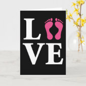 Voetverzorging Pedicure Chiropodist Nail Salon Gif Kaart (Gele Bloem)