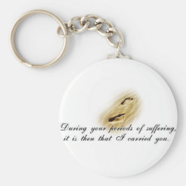 Voetvingergedicht Sleutelhanger