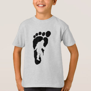 voetvoetvoetafdruk t-shirt