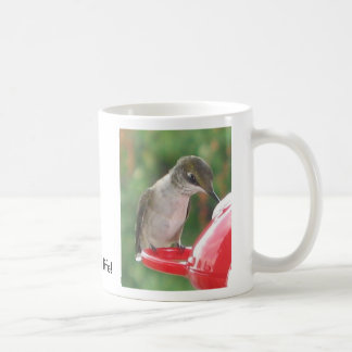 Voetvogel, Drink het leven op! Koffiemok