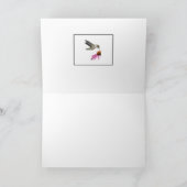 Voetvogel en bijenschotel kaart (Binnen)