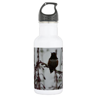 Voetvogel in rust waterfles