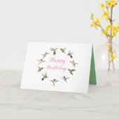 Voetvogel Kaart (Gele Bloem)