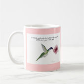 Voetvogel met vers koffiemok (Links)