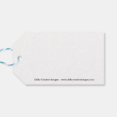 Voetvogel op een bloeiend plant cadeaulabel (Achterkant Horizontaal)