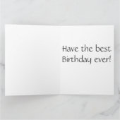 Voetvogels Birthday Big Wenskaart Kaart (Binnen)