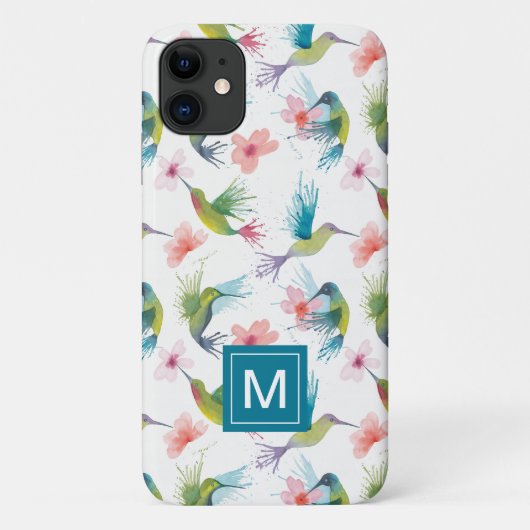 Voetvogels en bloemen Case-Mate iPhone case (Achterkant)