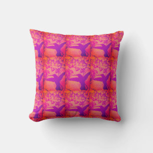 Voetvogels in de Lavender Pillow Kussen