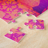 Voetvogels in de Lavender Pillow Legpuzzel (Zijkant)