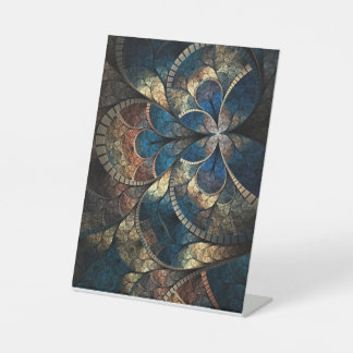 voetwortel reclamebord met voetstuk