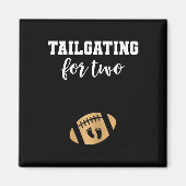 Voetzwangerschap aankondiging Fall By Reveal  Magneet (Voorkant)