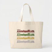 VOFS Boardwalk-Tas Grote Tote Bag (Voorkant)
