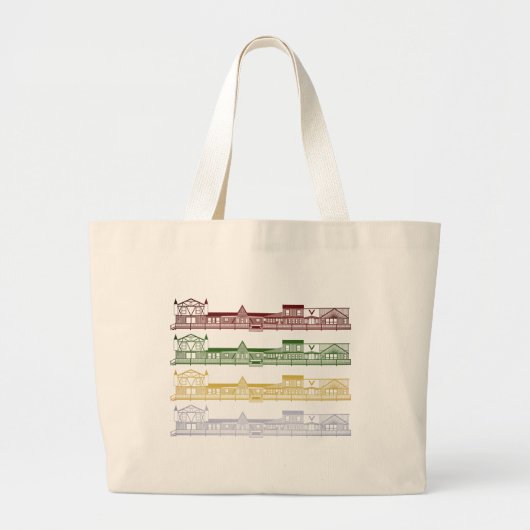 VOFS Boardwalk-Tas Grote Tote Bag (Voorkant)