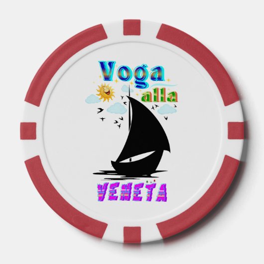 Voga alla Veneta Poker Chips (Voorkant)